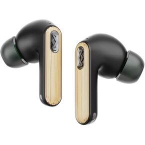 House of Marley Redemption ANC 2: True Wireless Earbuds with Microphone, Bluetooth Connectivity, 6 Hour Battery Life with in-Case Charging, and Sustainable Materials, Signature Black
