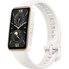 HUAWEI Band 9, Comfortable All-Day Wearing, Sleep Tracking, Fast Charging & Durable Battery, Intelligent Brightness Adjustments, 100 Different Workout Modes, Compatible with iOS&Android, White