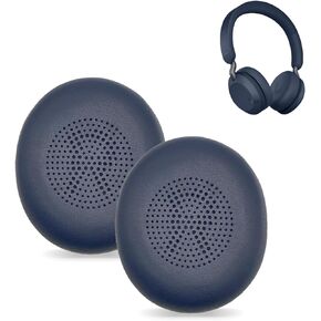 Replacement Ear Pads Compitable with Jabra Evolve2 65 MS/65 UC/USB, Earpads Cushions for Evolve2 40 UC/MS/USB, Headset Ear Covers Also Fit Jabra Elite 45h-Blue