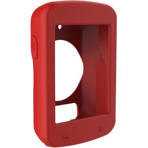 MOTONG Silicone Protective Case Cover Shell for Garmin Edge 820(Silicone Red)
