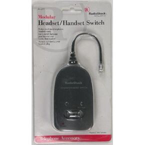 RadioShack Headset/Handset Switch
