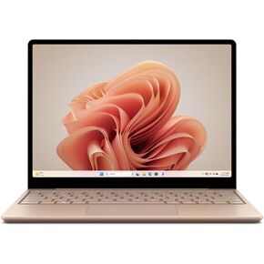 Microsoft Surface Laptop Go 3 (2023) - 12.4-inch Touchscreen, Intel i5-1235U, 8GB RAM, 256GB SSD, Windows 11, Sandstone (Renewed)