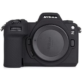 MUZIRI KINOKOO Soft Silicone Case Compatible for Nikon Z6 III Z 6III Z6III Digital Camera, Protective Case for Nikon Z6-III Z 6III Camera - Anti-Slip & Anti-Scratch Enhanced Grip to Camera - Black