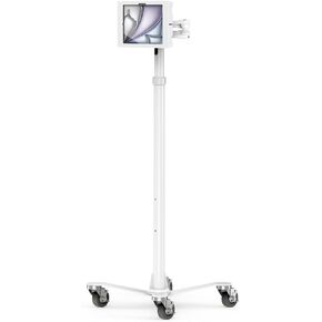 compulocks iPad Air M2 11 "(2024) ، Apex العلبة العربة المتداول - Rise Freedom Extended White in Kuwait