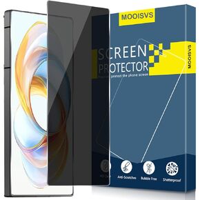 [2 Pack for ZTE nubia Z70 Ultra Privacy Tempered Glass Screen Protector, Ultra HD Tempered Glass Film, Anti-Spy, 9H Hardness, Anti-Scratch, Bubble Free