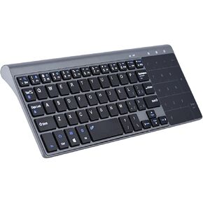 Portable Keyboard with Touchpad, Slim Design for PC/Notebook/TV Box