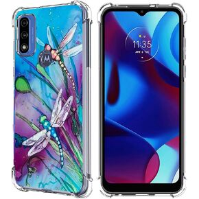 Case for Moto G Pure/Moto G Power 2022/G Paly 2023, Colorful Universe Sky Drop Protection Shockproof Case TPU Full Body Protective Scratch-Resistant Cover for Motorola Moto G Pure