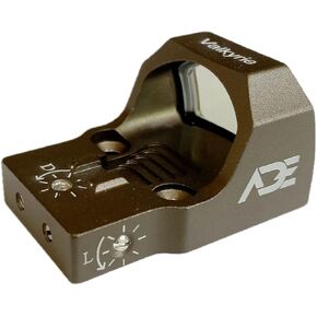 Ade Motion Awake Valkyrie 4MOA Green Dot Sight for RMR Footprint/Mounting Plate/Slide/Plate Optics Ready Pistol - 4 MOA - Fde/Tan Body Color