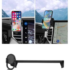 FIILINES Phone Holder for Toyota Tundra 2022-2025/Sequoia 2023-2025, Center Control Touch Screen Phone Mount for Toyota Tundra/Sequoia Accessories Navigation Bracket Cellphone Holder Fit All Phones