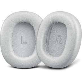 SOULWIT Lambskin Earpads Replacement for Bang & Olufsen Beoplay H95 Active Noise Cancelling (ANC) Over-Ear Headphones, Ear Pads Cushions with High Density Memory Foam - Grey