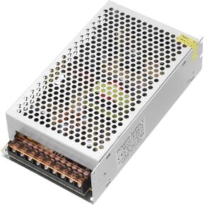 MECCANIXITY 5V 40A Power Supply Adapter Transformer Switch, AC 110V-220V to DC 5V 40amp 200W Power Transformer Driver for LED Strip Lights CCTV Camera 3D Printer