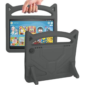 Amazon Fire HD 8 Tablet Case for Kids(12th/10th Generation, 2024/2022/2020 Release)-SHERBORN Lightweight Shockproof Case with Stand Handle for Kindle Fire HD 8 Kids Pro Tablet-Black