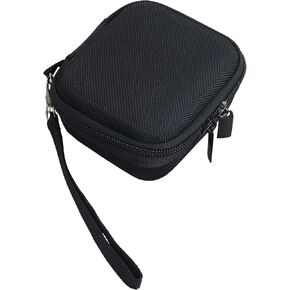 Geiomoo Eva Hard Careing for JLab Go Air Pop ، Jlab Jbuds Mini ، JLab Epic Air Sport ANC ، غطاء تخزين محمول مع Carabiner و Strap (Black) in Kuwait