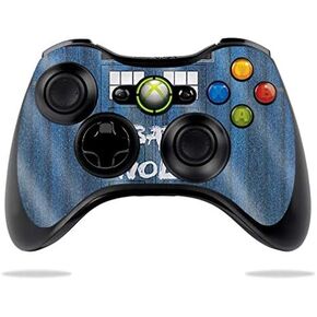 MightySkins Glossy Glitter Skin for Microsoft Xbox 360 Controller - Time Lord Box | Protective, Durable High-Gloss Glitter Finish | Easy to Apply, Remove, and Change Styles | Made in The USA