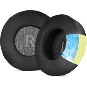 90mm Round Cooling Gel Ear Pads Replacement Cushions Compatible with AKG Pro Audio K845 K845BT K545 K540 K275 K267 K245 K182 K167 Headphones, Ear Pads with Comfort Noise Isolation Foam