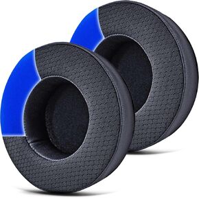 Replacement Earpads for Hesh Wired & Hesh 2 Wireless Headphones by TRANSTEK I Thicker Memory Foam and Deeper Inner Hole (Cooling Gel Mesh)