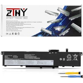 ZTHY L21L6P70 L21M6P70 Laptop Battery Replacement for Lenovo ThinkPad P16 Gen 1 (Type 21D6, 21D7) / ThinkPad P16 Gen 2 (Type 21FA, 21FB) Series L21C6P70 L21D6P70 5B10W51893 11.52V 94Wh 6-Cell