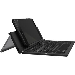 ZAGG Pocket, Foldable Wireless Keyboard for Smartphones & Small Tablets Apple Devices - Black