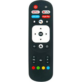AIDITIYMI RM-C3287 Replacement Voice Remote Control Compatible with JVC Smart TV 65PFL5766/F7 50PFL5766 65PFL5504F7 65PFL5704F7 65PFL5604F7 65PFL5766F7 65PFL5504/F7 65PFL5704/F7 65PFL5604/F7