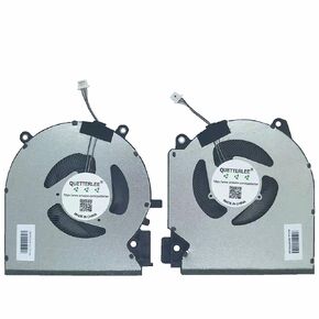 Replacement New Laptop CPU + GPU Cooling Fan for HP Victus RTX3050 16-D 16-E 16-e0011ns TPN-Q263 TPN-Q264 Series EG75070S1-C700-S9A EG75070S1-C710-S9A M75720-001 M75722-001 DC5V Fan