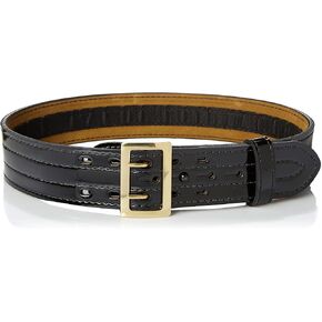Safariland Bianchi 87V-36-9B 87V Sam Brown w/Hook Lining 2.25", 36" Waist, Hi-Gloss Black w/Brass Snap Closure, Multicolor, One Size