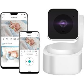 2K Indoor Security Camera for Baby Monitor, Security Camera with Night Vision