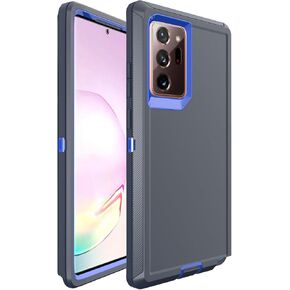 Galaxy Note 20 Ultra Case for Samsung Galaxy Note 20 Ultra Case Military Drop Shockproof Armor Heavy Duty Rugged 3 in 1 Protection Cover for Galaxy Note 20 Ultra Phone Case (Navy+Blue)