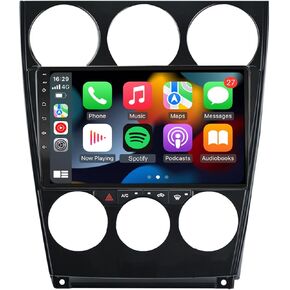 Android Car Radio for Mazda 6 Atenza 2004-2014,Android 11.0 Octa Core 2G RAM 32G ROM Support Bluetooth 5.0 Steering Wheel Control Mirror Link EZoneTronics