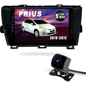 Car Stereo Radio Android Navigation for Toyota Prius 2010 2011 2012 2013 2014 2015 Radio,9inch IPS HD Touch Screen, Wireless CarPlay Andriod Auto Bluetooth WiFi GPS 4-Core (2GB+32G)