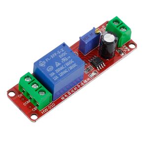1 PCS NE555 Timer Switch Adjustable Module Time Delay Relay Module DC 5V Delay Relay Shield