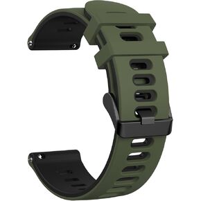 AMZPAS متوافق مع Amazfit GTS/GTS 2E/GTS 2 MINI/GTS 2/GTS 3/GTS 4/GTS 4 MINI/GTR MINI/GTR 42 مم ، 20 مم فرقة مشاهدة سليمة سبورت سيليكون ساعة ساعة معصم القابلة للتنفس للنساء الرجال