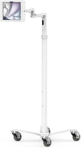 compulocks iPad Air M2 11 "(2024) ، Apex العلبة العربة المتداول - Rise Freedom Extended White in Kuwait