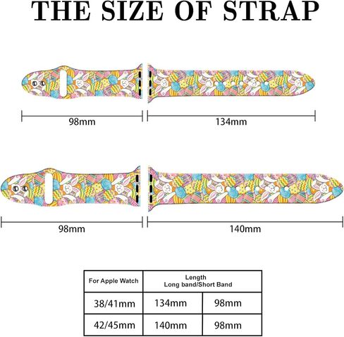 نطاقات سانت باتريكز ووتتر ووتش متوفرة مع Apple Watch 38mm 40mm 42mm 44mm ، حزام استبدال سيليكون Soft Soft Soft for Iwatch Series 7 6 5 4 3 2 1 SE in Saudi Arabia