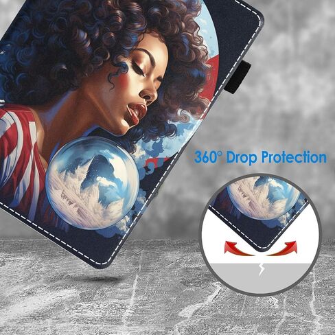 Case for All-New Amazon Fire HD 10 & 10 Plus Tablet 10.1" (13th/11th Generation, 2023/2021 Release), Slim Stand Folio Cover with Card Slot & Auto Wake/Sleep - Cute Cartoon Cats in Saudi Arabia