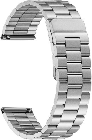 Nelumbo Quick Magnetic Chain Stain Bands ، حزام سوار أعمال من الفولاذ المقاوم للصدأ 22 مم لـ Samsung Gear S3/Galaxy Watch 46mm (2019)/Galaxy Watch 3 45mm in Kuwait