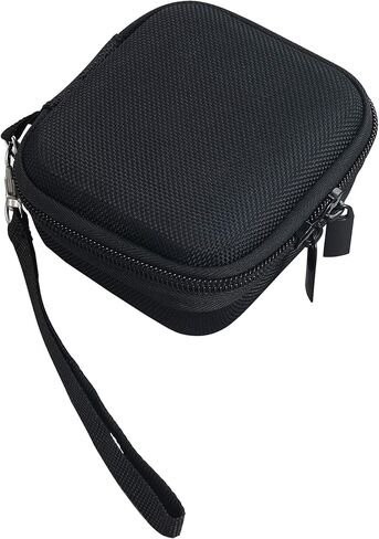 Geiomoo Eva Hard Careing for JLab Go Air Pop ، Jlab Jbuds Mini ، JLab Epic Air Sport ANC ، غطاء تخزين محمول مع Carabiner و Strap (Black) in Kuwait