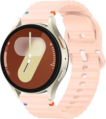 Meliya Sport Bands Compatible with Samsung Galaxy Watch 7 Band 40mm 44mm, Galaxy Watch FE Bands 40mm, 20mm Soft Silicone Sport Replacement Strap for Galaxy Watch 7 Band Women Men in Saudi Arabia