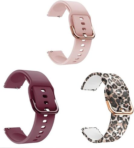 متوافق مع فرقة مشاهدة Fossil Q Venture/Fossil Women Gen 6 42mm Watch Band/Fossil Gen 5e 42mm Watch ، 18 مم ناعم للماء ، فرقة مراقبة السيليكون الرياضية للحفريات 4 Venture HR/Charter HR in Saudi Arabia