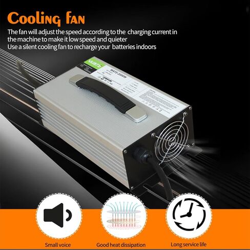 84V 20A Charger with Source PFC Li-ion Battery Charger High Power Battery Charger Suitable for 72 V20 Series Lithium Battery Charging Output with 84V 20A XT60 Male Plug in Kuwait