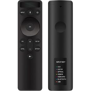 New D510-H Replacement Remote with Display fit for Vizio 4.1 Sound Bar V51x-J6 V51-H6 M51ax-J6 V21-H8R M512a-H6 M215a-J6 M21d-H8R P514-H6 P514a-H6 M51a-H6 SB3241n-H6 V51xJ6 V51H6 M51axJ6 V21H8R