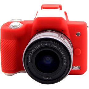 Rieibi Silicon Case for Canon M50 M50 Mark II, Soft Silicon Protective Camera Cover for Canon EOS M50 EOS M50 II Digital Camera