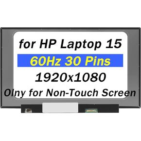 M40931-001 Replacement for HP 15-ef 15-ef2125wm 15-ef2126wm 15-ef2129wm 15-ef2130wm 30 Pin 60hz 1920x1080 15.6" LCD Non-Touch Screen Display Panel (Only for Non-Touch Screen)