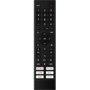 ERF3Z80H Replace Smart Voice Remote Control fit for Hisense LED Smart Android TV 43A4H 40A4H ‎32A4FH ‎32A4H 50A6G 65A6G 32A45HF 40A45HF 43A6G 43A6H 43A45H 50A6H 50U6G 55A6G 55A6H 55U6G 55U7G 55U7H