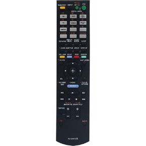 RM-AAU072 Replaced Remote fit for Sony Audio/Video AV Receiver Home Theater System HTC-T150 1-487-612-11 HTCT150HP HT-CT150HP SS-CT150 SA-WCT150 HT-SS370