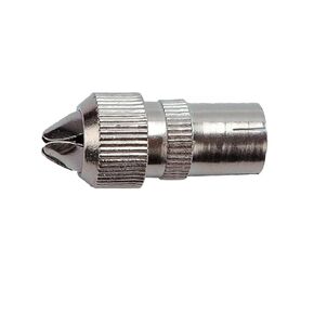Aerial Female Plug Connector, Female TV Aerial Coaxial Connector Adapter for Satellite, TV, Antenna, Audio Video