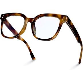 miyya Oversized Blue Light Glasses For Woman, Fashion Glasses, Computer Screen Glasses, Non Prescription Glasses For Women