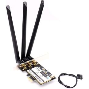 BCM943602CS 1750Mbps 802.11ac Wireless WiFi Adapter PCIe x1 WLAN Card w/Bluetooth 4.0 for Hackintosh Windows 7/8/10 MacOS