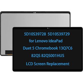 5D10S39728 5D10S39729 13.3" Touch Screen Replacement for Lenovo IdeaPad Duet 5 Chromebook 13Q7C6 82QS 82QS001HUS LCD Digitizer Display Assembly OLED IPS FullHD (1920 * 1080)