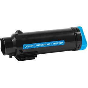 Clover Remanufactured Toner Cartridge Replacement for Dell H625 | Cyan | High Yield