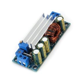 Step Up/Down Converter, 10A Fuse Boost/Buck Converter Module DC-DC 5V-30V to 0.5V-30V for Powering Speaker Audio Amplifier